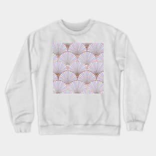 Art Deco elegance - pastel pop rose gold Crewneck Sweatshirt